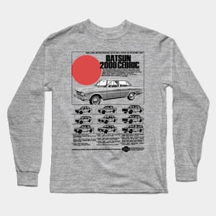 DATSUN 2000 CEDRIC - advert Long Sleeve T-Shirt